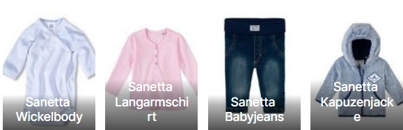 Sanetta Baby Kleidung